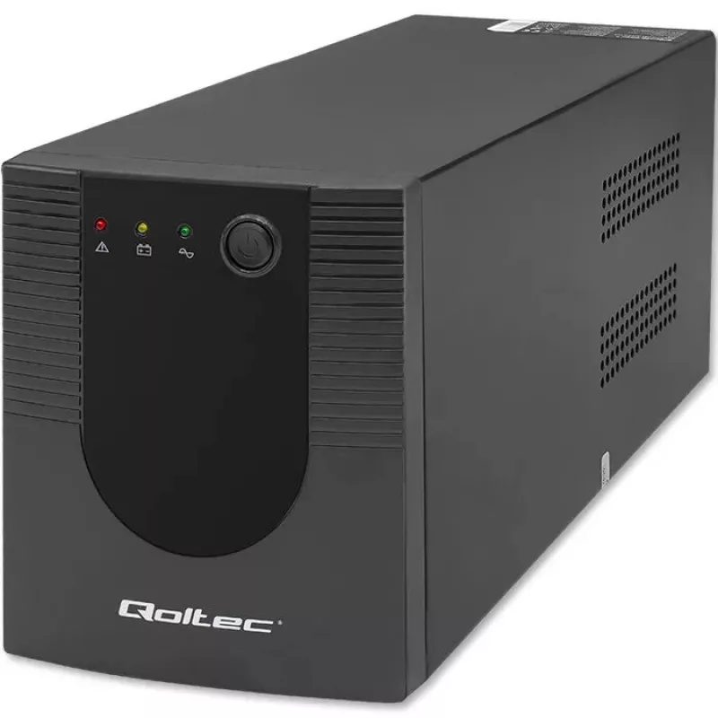 Qoltec UPS 53776 Line-Interactive 1,5 kVA 900 W 4 kintamosios srovės lizdų