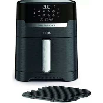 Tefal Easy Fry & Grill EY5058 Single 4.2 L atskirai stovintis 1550 W karšto oro gruzdintuvė Juoda