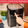 Tefal Easy Fry & Grill EY5058 Single 4.2 L atskirai stovintis 1550 W karšto oro gruzdintuvė Juoda
