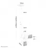 Neomounts FPMA-C060Juoda Monitor/TV mount ceiling 10-40 inch - h 60-85 cm