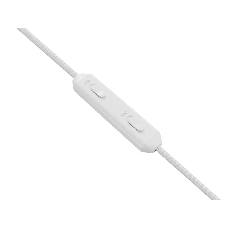 GENESIS NSG-2308 ausinės / laisvų rankų įranga Laidinės Ant galvos Žaidimams USB A tipo Balta