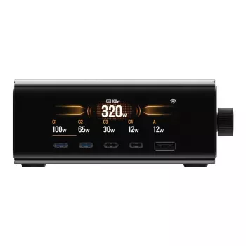 Įkroviklis EcoFlow EF-STATION320W-EU stalinis įkroviklis 320W nešiojamiems įrenginiams