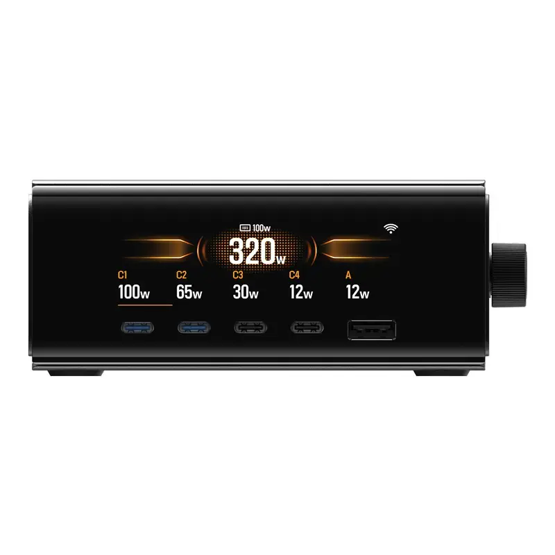 Įkroviklis EcoFlow EF-STATION320W-EU stalinis įkroviklis 320W nešiojamiems įrenginiams