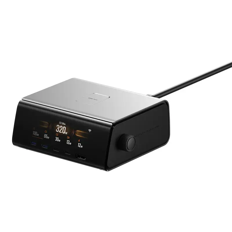 Įkroviklis EcoFlow EF-STATION320W-EU stalinis įkroviklis 320W nešiojamiems įrenginiams