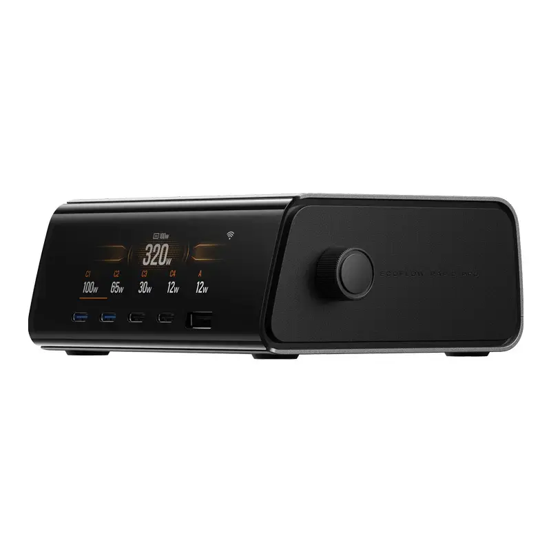 Įkroviklis EcoFlow EF-STATION320W-EU stalinis įkroviklis 320W nešiojamiems įrenginiams