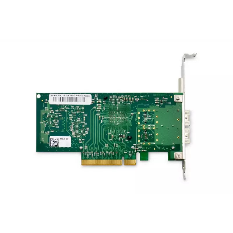 DIGITUS SFP 2 prievadų 10G PC/Expresscard Intel JL82599ES ChIPSet optiniams ir variniams moduliams