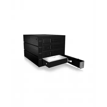 ICY BOX IB-564SAS-12G disko masyvas Juoda