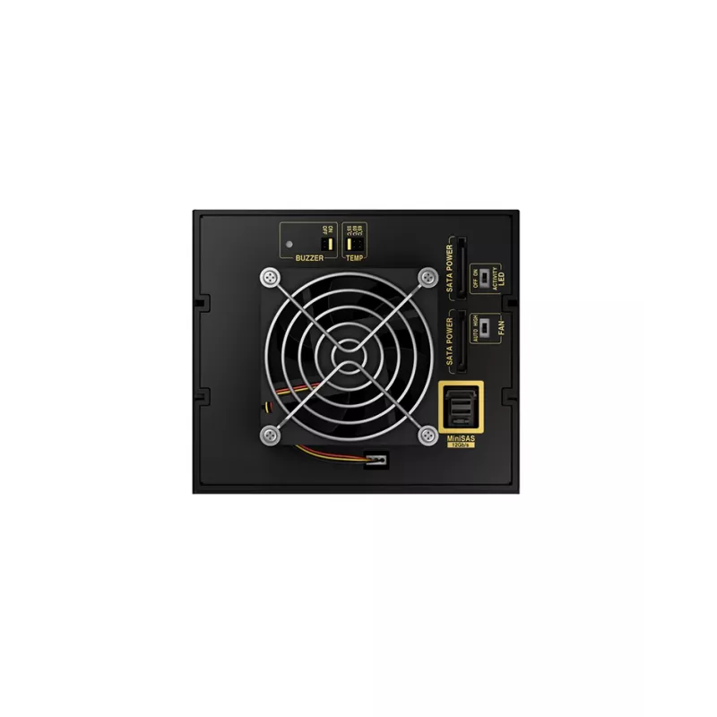 ICY BOX IB-564SAS-12G disko masyvas Juoda