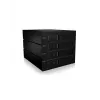 ICY BOX IB-564SAS-12G disko masyvas Juoda