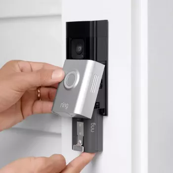 Battery Doorbell Plus Ring Juoda Nickel
