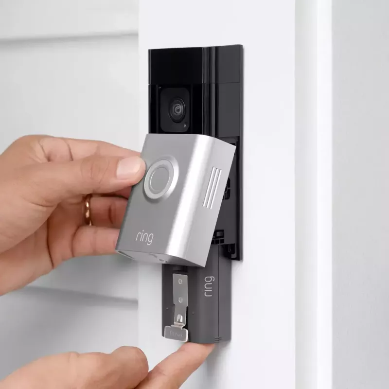 Battery Doorbell Plus Ring Juoda Nickel