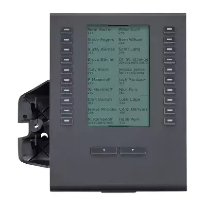 IP plėtinio modulis Auerswald COMfortel D-XT20i juodas 20 mygtukų