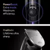 Braun BeardTrimmer 9 BT9560 barzdaskutė Baterija 52 2 cm Drėgnam ir sausam naudojimui Juoda, Sidabrinė
