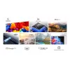 TCL 55P69K TV 139,7 cm (55 coliai) 4K Ultra HD išmanusis televizorius Wi-Fi juodos spalvos