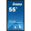 iiyama TF5539AS-B1AG Skelbimų ekranas Kiosko dizainas 138,7 cm (54,6 col.) LED 435 cd/m² 4K Ultra HD Juoda Liečiamasis ekranas Integruotas procesorius Android 11 24/7