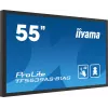 iiyama TF5539AS-B1AG Skelbimų ekranas Kiosko dizainas 138,7 cm (54,6 col.) LED 435 cd/m² 4K Ultra HD Juoda Liečiamasis ekranas Integruotas procesorius Android 11 24/7