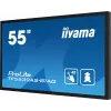 iiyama TF5539AS-B1AG Skelbimų ekranas Kiosko dizainas 138,7 cm (54,6 col.) LED 435 cd/m² 4K Ultra HD Juoda Liečiamasis ekranas Integruotas procesorius Android 11 24/7