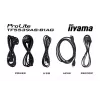 iiyama TF5539AS-B1AG Skelbimų ekranas Kiosko dizainas 138,7 cm (54,6 col.) LED 435 cd/m² 4K Ultra HD Juoda Liečiamasis ekranas Integruotas procesorius Android 11 24/7