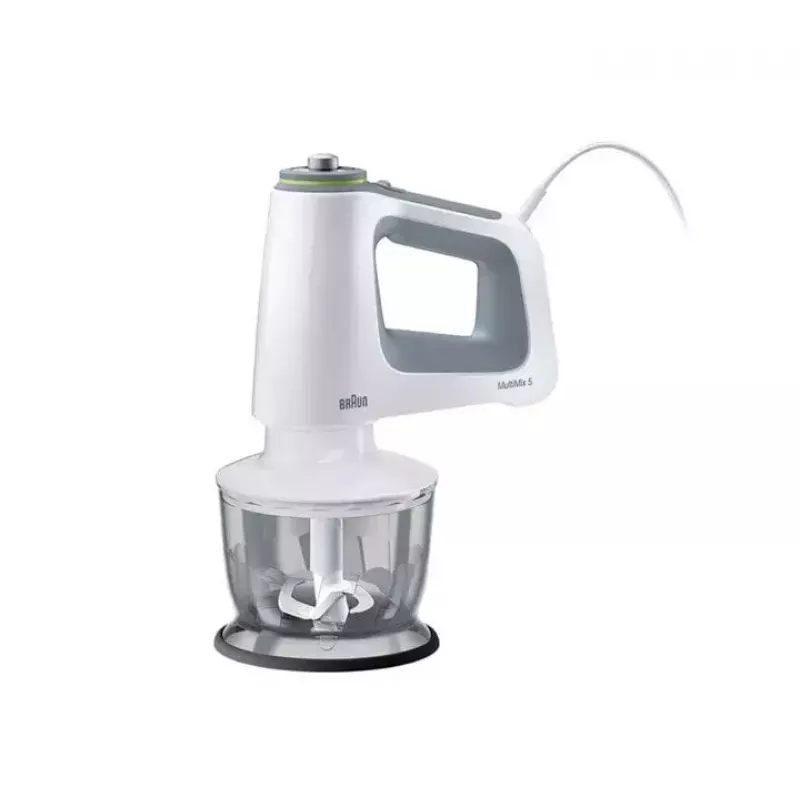 Braun MultiMix 5 HM 5137 rankinis plakiklis 750 W pilka, balta