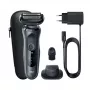 Braun Series 6 61-N1200s Folijinis skutimosi peiliukas Trimeris Juoda