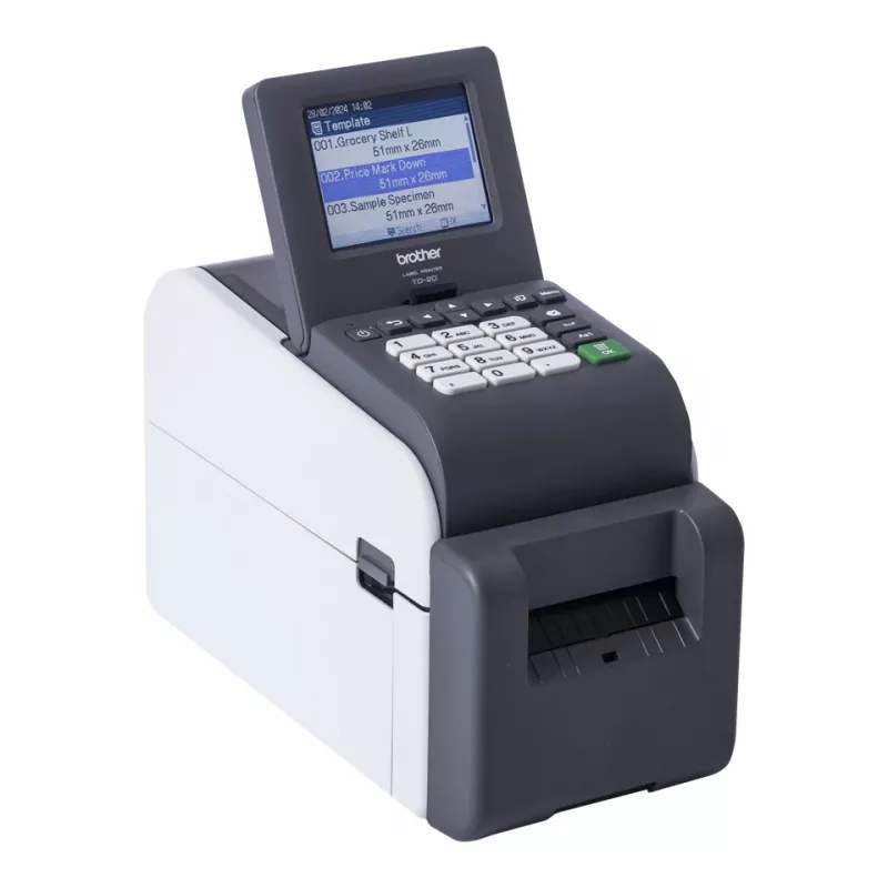 Brother TD-2320DSA203 etikečių spausdintuvas Tiesioginis terminis 203 x 203 DPI 152 mm/sek Laidinis Ethernet LAN