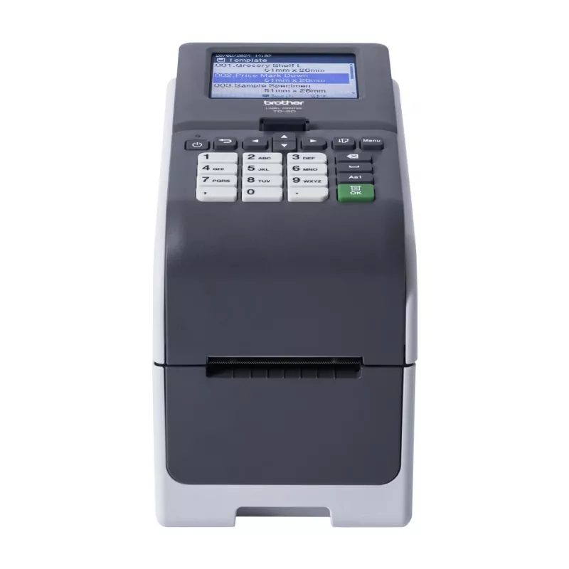 Brother TD-2320DSA203 etikečių spausdintuvas Tiesioginis terminis 203 x 203 DPI 152 mm/sek Laidinis Ethernet LAN