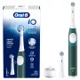 Elektrinis dantų šepetėlis BRAUN Oral‑B iO Series 2 Green įkraunamas su kelioniniu dėklu