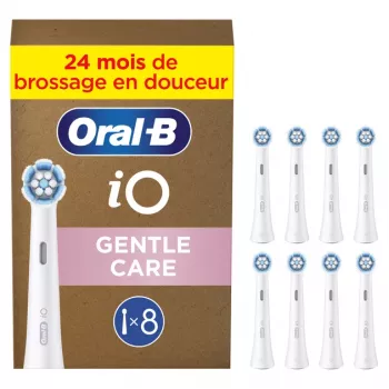 Oral-B iO Gentle Care 8 vnt. Balta
