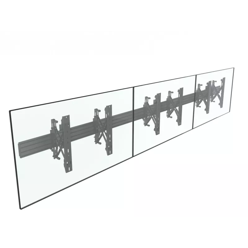„Equip“ 37–65 colių modulinis „Push-In Pop-Out“ televizoriaus sieninis laikiklis