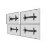 „Equip“ 37–65 colių modulinis „Push-In Pop-Out“ televizoriaus sieninis laikiklis