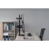 Equip 17 inch-32 inch reguliuojamas keturių monitorių stalinis stovas