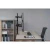 Equip 17 colių-32 colių reguliuojamas keturių monitorių stalinis laikiklis