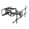 Equip 37 colių–90 colių pakreipiamas/sukamas TV sieninis laikiklis, 200 x 200 mm, 816 x 410 mm, -15 - 5°, -60 - 60°, plienas, juodas