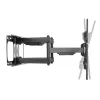 Equip 37 colių–90 colių pakreipiamas/sukamas TV sieninis laikiklis, 200 x 200 mm, 816 x 410 mm, -15 - 5°, -60 - 60°, plienas, juodas