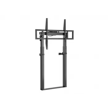 Equip 55 colių–100 colių fiksuotas motorizuotas sieninis laikiklis, 139,7 cm (55 coliai), 2,54 m (100 colių), 200 x 200 mm, 800 x 600 mm, aliuminis, plastikas, nerūdijantis plienas, juodas