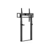 Equip 55 colių–100 colių fiksuotas motorizuotas sieninis laikiklis, 139,7 cm (55 coliai), 2,54 m (100 colių), 200 x 200 mm, 800 x 600 mm, aliuminis, plastikas, nerūdijantis plienas, juodas