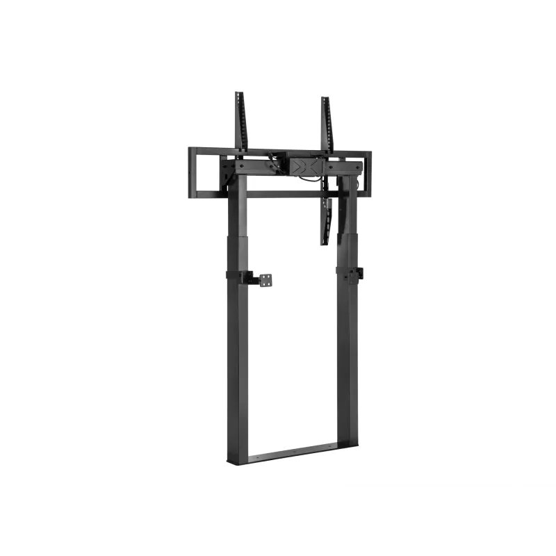 Equip 55 colių–100 colių fiksuotas motorizuotas sieninis laikiklis, 139,7 cm (55 coliai), 2,54 m (100 colių), 200 x 200 mm, 800 x 600 mm, aliuminis, plastikas, nerūdijantis plienas, juodas