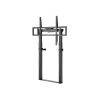Equip 55 colių–100 colių fiksuotas motorizuotas sieninis laikiklis, 139,7 cm (55 coliai), 2,54 m (100 colių), 200 x 200 mm, 800 x 600 mm, aliuminis, plastikas, nerūdijantis plienas, juodas