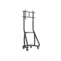 Equip 37–80 colių itin tvirtas televizoriaus stovas, 94 cm (37 col.), 2,03 m (80 col.), 200 x 200 mm, 600 x 400 mm, aliuminis, plastikas, nerūdijantis plienas, juoda
