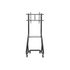Equip 37–80 colių itin tvirtas televizoriaus stovas, 94 cm (37 col.), 2,03 m (80 col.), 200 x 200 mm, 600 x 400 mm, aliuminis, plastikas, nerūdijantis plienas, juoda