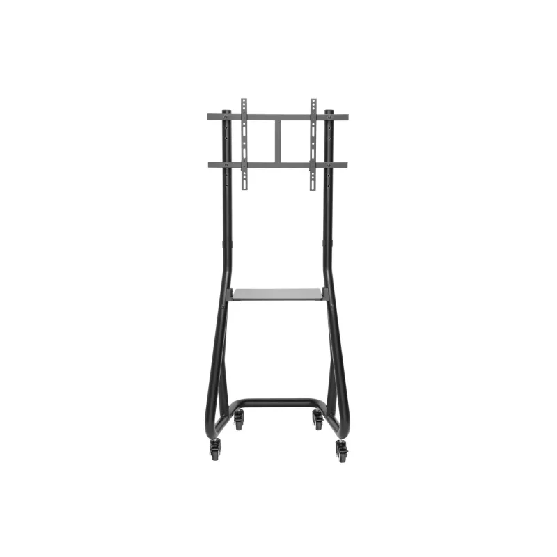 Equip 37–80 colių itin tvirtas televizoriaus stovas, 94 cm (37 col.), 2,03 m (80 col.), 200 x 200 mm, 600 x 400 mm, aliuminis, plastikas, nerūdijantis plienas, juoda