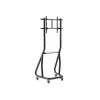 Equip 37–80 colių itin tvirtas televizoriaus stovas, 94 cm (37 col.), 2,03 m (80 col.), 200 x 200 mm, 600 x 400 mm, aliuminis, plastikas, nerūdijantis plienas, juoda