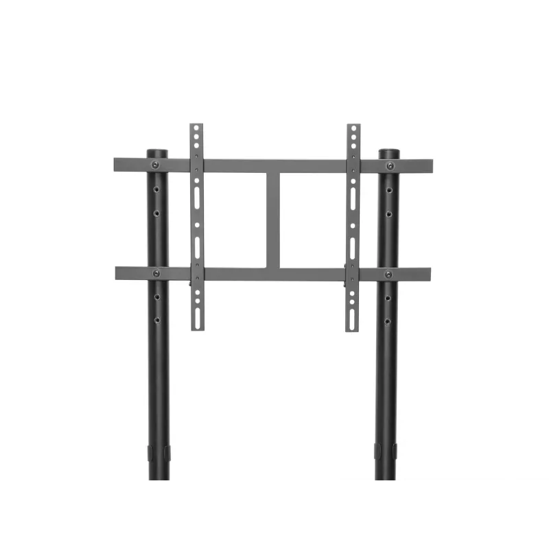 Equip 37–80 colių itin tvirtas televizoriaus stovas, 94 cm (37 col.), 2,03 m (80 col.), 200 x 200 mm, 600 x 400 mm, aliuminis, plastikas, nerūdijantis plienas, juoda