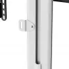 Grindų TV stovas/laikiklis EQUIP 650614 37–86 colių ekranams, iki 45 kg, VESA 100x100–600x400, aukštis 900–1100 mm, pakreipimas -10° iki 5°, sidabrinis