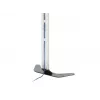 Grindų TV stovas/laikiklis EQUIP 650614 37–86 colių ekranams, iki 45 kg, VESA 100x100–600x400, aukštis 900–1100 mm, pakreipimas -10° iki 5°, sidabrinis