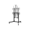 Equip mobilus motorizuotas LFD vežimėlis 55-100 colių, 2,54 m (100 colių), 200 x 200 mm, 800 x 600 mm, -10 - 5°, aliuminis, plastikas, nerūdijantis plienas, juoda