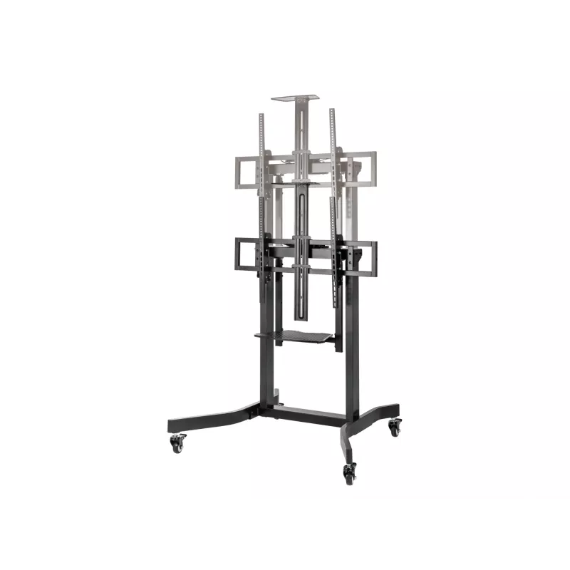 Equip mobilus motorizuotas LFD vežimėlis 55-100 colių, 2,54 m (100 colių), 200 x 200 mm, 800 x 600 mm, -10 - 5°, aliuminis, plastikas, nerūdijantis plienas, juoda
