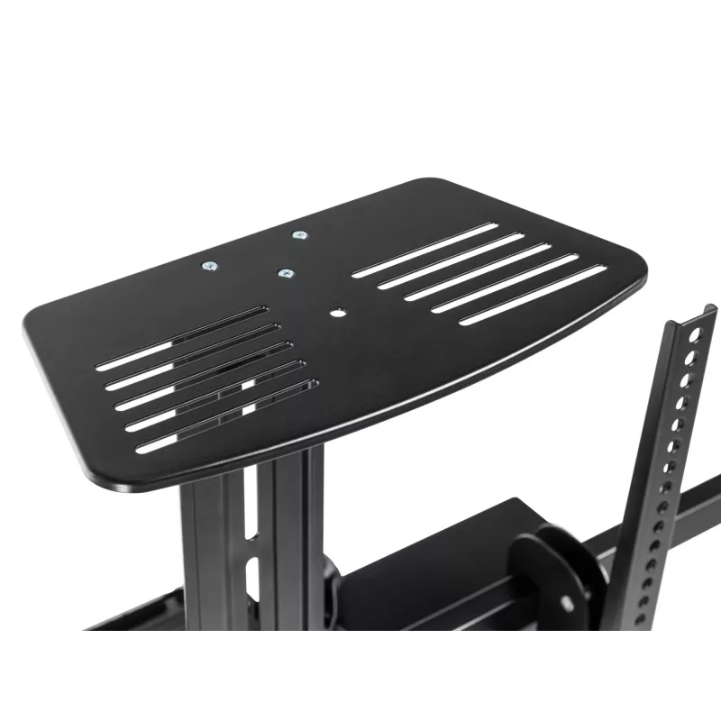 Equip mobilus motorizuotas LFD vežimėlis 55-100 colių, 2,54 m (100 colių), 200 x 200 mm, 800 x 600 mm, -10 - 5°, aliuminis, plastikas, nerūdijantis plienas, juoda