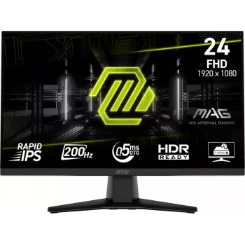 MSI MAG 242F kompiuterio monitorius 60,5 cm (23,8 colio) 1920 x 1080 pikselių Full HD LCD juodas