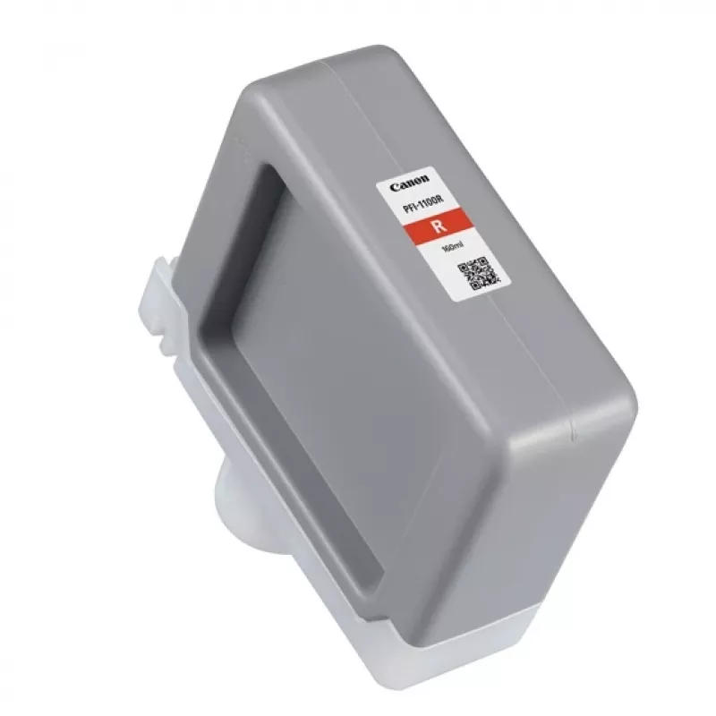 Canon PFI-1100R rašalo kasetė originali raudona